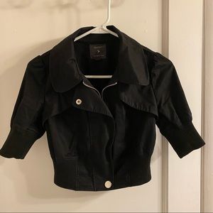 Cropped Black Jacket